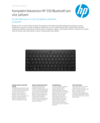 HP 350 Compact Multi-Device Bluetooth Keyboard
