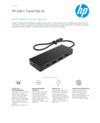 HP USB-C Travel Hub G3