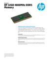 HP 32GB 4800MHz DDR5 Memory (English)