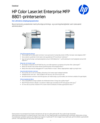 HP Color LaserJet Enterprise MFP 8801 Printer series