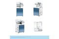 slide {0} of {1}, zoom in, HP LaserJet Enterprise MFP 8601dn