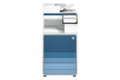 slide {0} of {1}, zoom in, HP LaserJet Enterprise MFP 8601dn