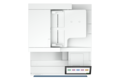 slide {0} of {1}, zoom in, HP LaserJet Enterprise MFP 8601dn
