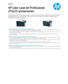 HP Color LaserJet Professional CP5225 Printer series