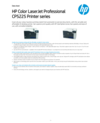 HP Color LaserJet Professional CP5225 Printer series