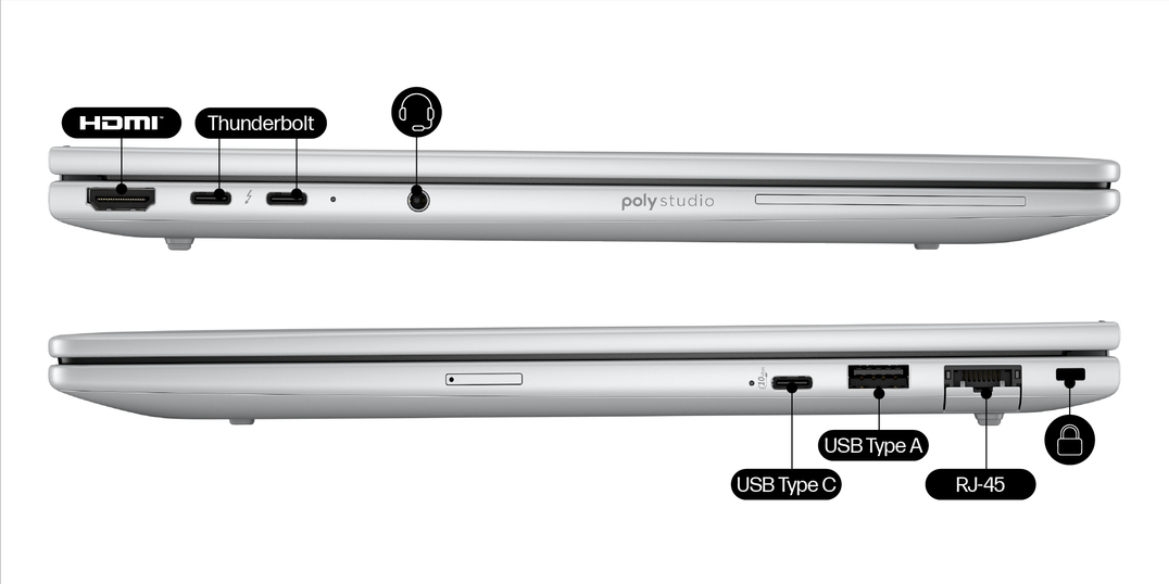 HP EliteBook 8G1aR725014''''WUXGA32GB1TBAMD intW11PSilver3R OnSite