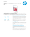 HP Matte Photo Paper, 180 g/m2, 10 x 15 cm (101 x 152 mm), 25 sheets