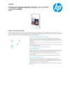 HP Advanced Photo Paper, Glossy, 250 g/m2, 10 x 15 cm (101 x 152 mm), 100 sheets