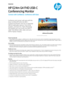 HP E24m G4 FHD USB-C Conferencing Monitor