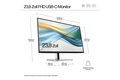 folie 2 von 12, vergrößern, hp serie 5 pro 23,8-zoll-fhd-usb-c-monitor – 524pu
