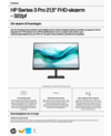 HP Series 3 Pro 21.5 inch FHD Monitor - 322pf