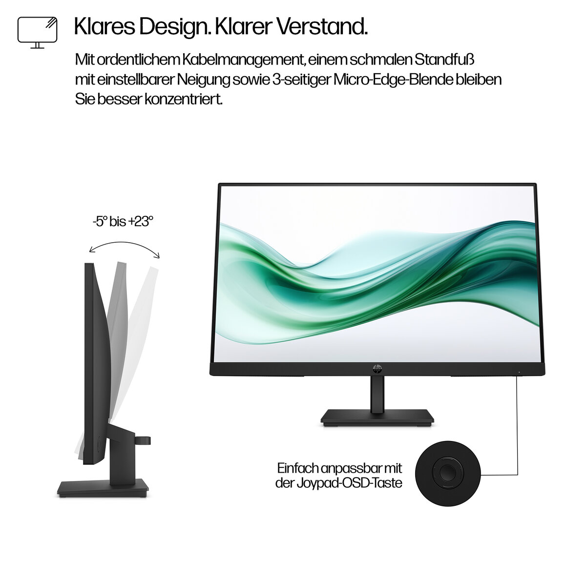 folie 1 von 10, vergrößern, hp serie 3 pro 23,8-zoll-fhd-monitor – 324pv