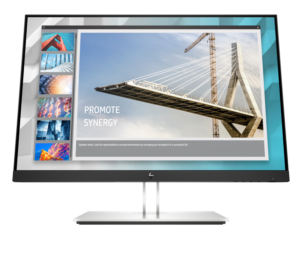 folie 1 von 5, vergrößern, hp e24i g4 wuxga-monitor