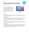 HP E24 G5 FHD PVC Free Monitor