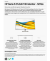 HP Series 5 27 inch FHD Monitor - 527da