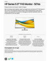HP Series 5 27 inch FHD Monitor - 527da