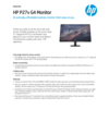 ▶️ Monitor HP LED 27 Pulgadas P27v Resolución 1920 x 1080 VGA