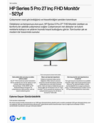 HP Series 5 Pro 27 inch FHD Monitor - 527pf