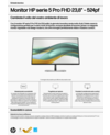 HP Series 5 Pro 23.8 inch FHD Monitor - 524pf