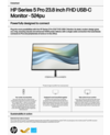 HP Series 5 Pro 23.8 inch FHD USB-C Monitor - 524pu