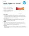 HP E45c G5 DQHD Curved Monitor