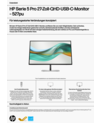 HP Series 5 Pro 27 inch QHD USB-C Monitor - 527pu