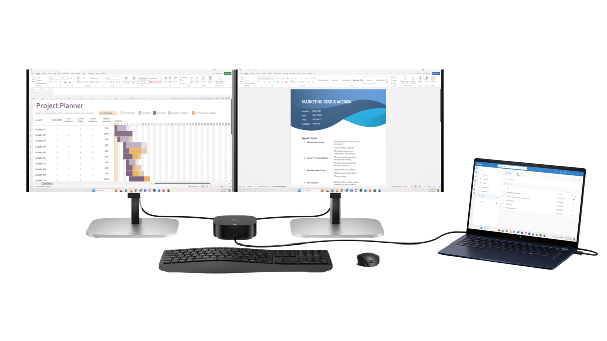 folie 9 von 14, vergrößern, hp serie 5 pro 24-zoll-wuxga-monitor – 524pn