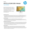 HP E27u G5 QHD USB-C Monitor