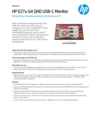 Hewlett Packard 189T3AA#ABU HP E27u G4 