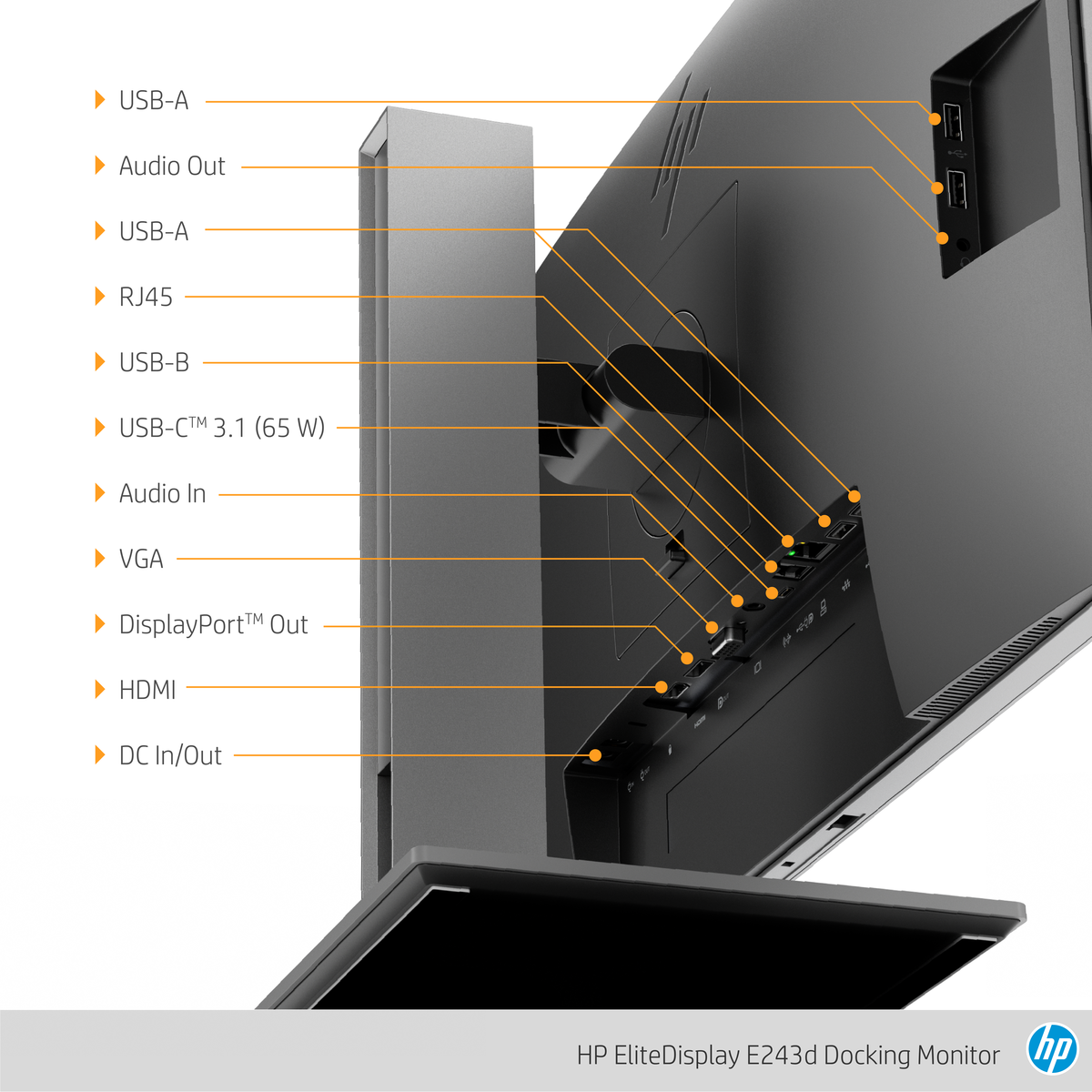 Buy HP EliteDisplay E243d 23.8 Inch 