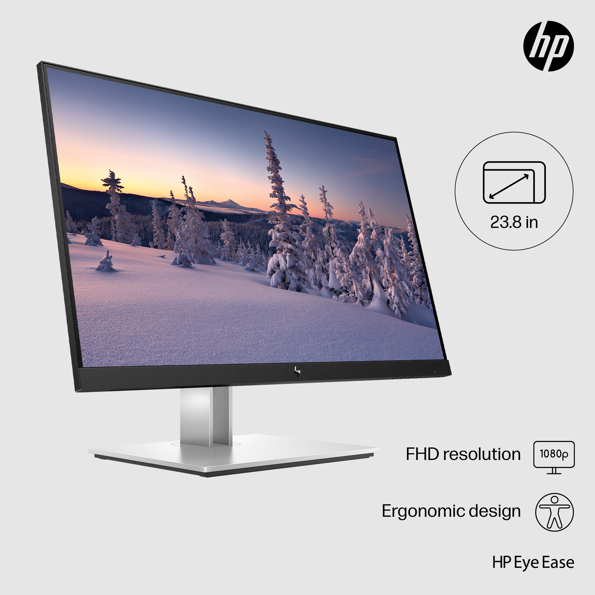 HP E24 G4 60.5 cm (23.8") Full HD LCD Monitor