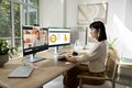 folie 1 von 9, vergrößern, hp e27 g4 fhd-monitor