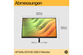 folie 7 von 12, vergrößern, hp e24u g5 fhd usb-c-monitor