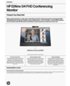 HP E24mv G4 FHD Conferencing Monitor
