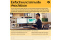 folie 1 von 12, vergrößern, hp e24u g5 fhd usb-c-monitor
