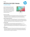 HP E27k G5 4K USB-C Monitor