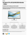 HP Series 5 Pro 24 inch WUXGA Monitor - 524pn