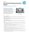 HP E24d G4 FHD Advanced Docking Monitor