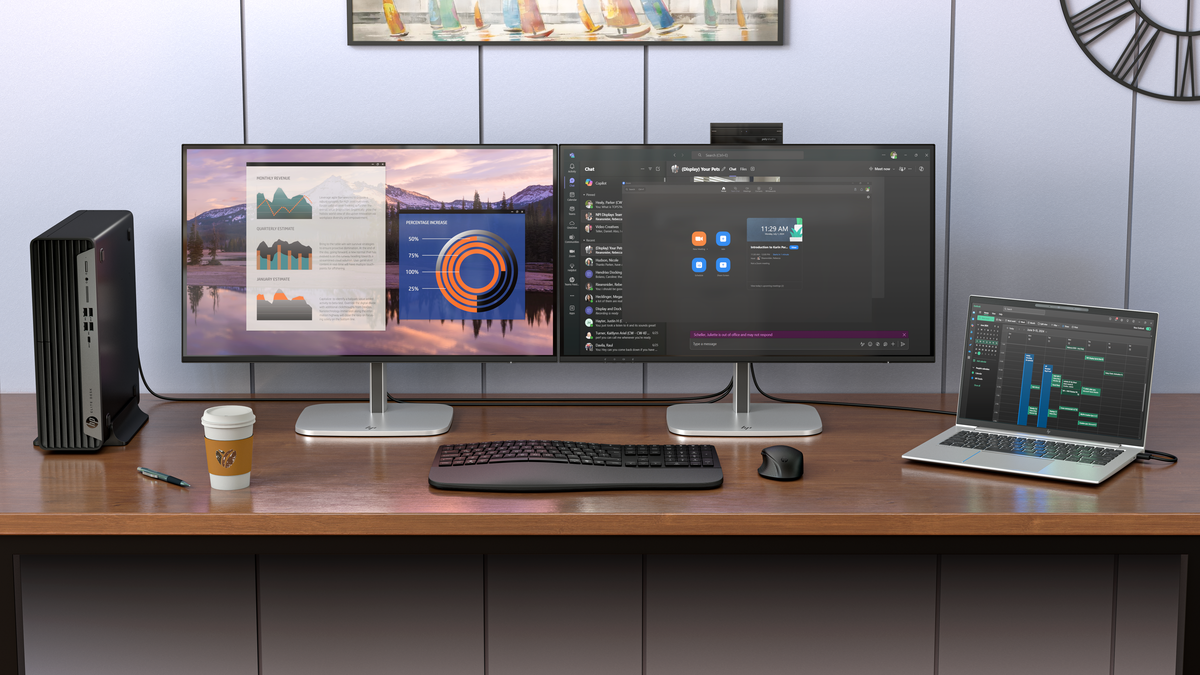 folie 7 von 14, vergrößern, hp serie 5 pro 27-zoll-qhd-monitor – 527pq