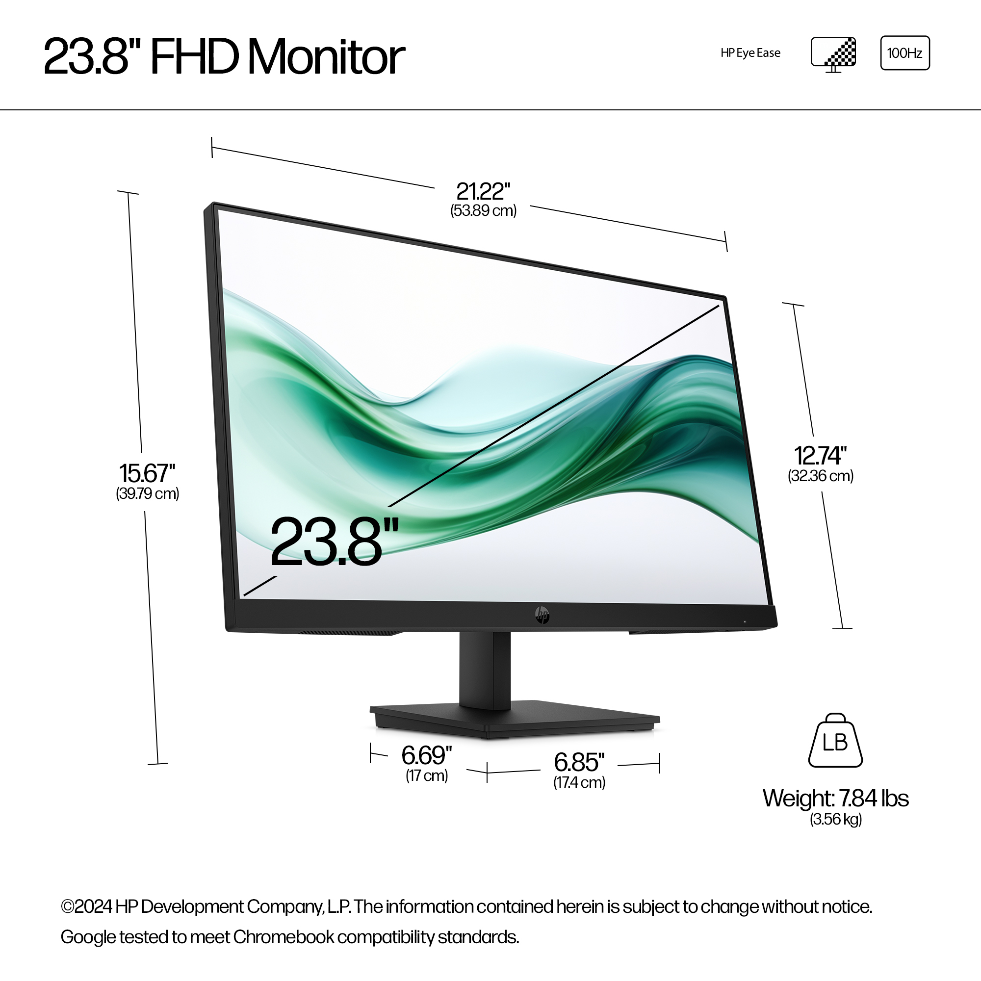 HP-Series-3-Pro-23.8inch-FHD-Monitor-324pv-Black-Gallery-Image-7-Product-Walkaround-and-Dimensions