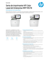 HP Color LaserJet Enterprise MFP M578 Printer series