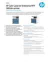 HP Color LaserJet Enterprise MFP 5800dn Printer
