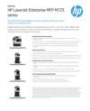 HP LaserJet Enterprise MFP M725 series