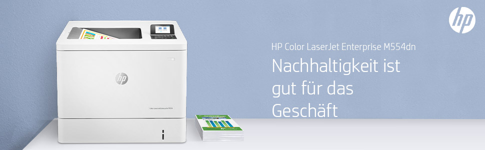 folie 10 von 17, vergrößern, hp color laserjet enterprise m554dn drucker