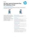 HP Color LaserJet Enterprise Flow MFP 6800zfsw Printer
