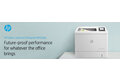 slide 3 of 20, zoom in, hp color laserjet enterprise m554dn printer