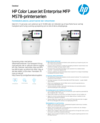 HP Color LaserJet Enterprise MFP M578 Printer series