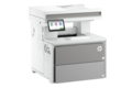 slide 6 of 10, zoom in, hp laserjet enterprise mfp 5601dn printer