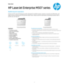 HP LaserJet Enterprise M507 series