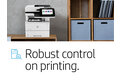 slide 1 of 20, zoom in, hp laserjet enterprise mfp m528dn